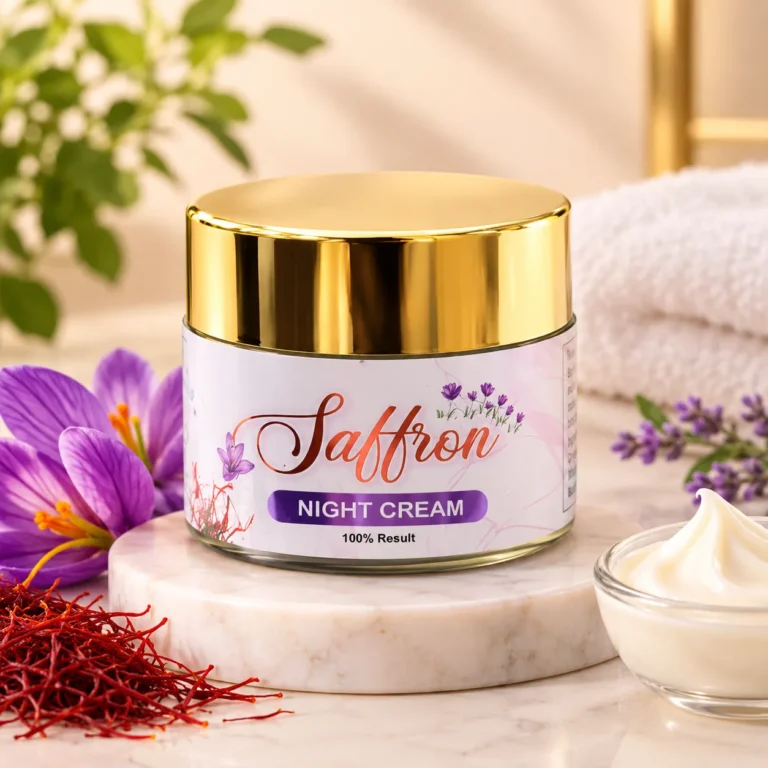 Saffron night cream